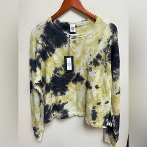 NWT Re/Done Tie-Dye Long Sleeve Top